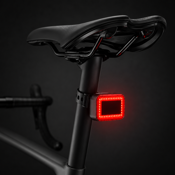 Rally Radar mounted under the saddle rails
