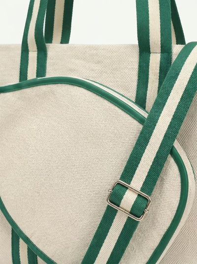 Padded paddle sleeve detail on Rally All Day Tote in Green