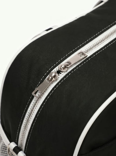 Padded paddle sleeve detail on Rally Court Tote in Black