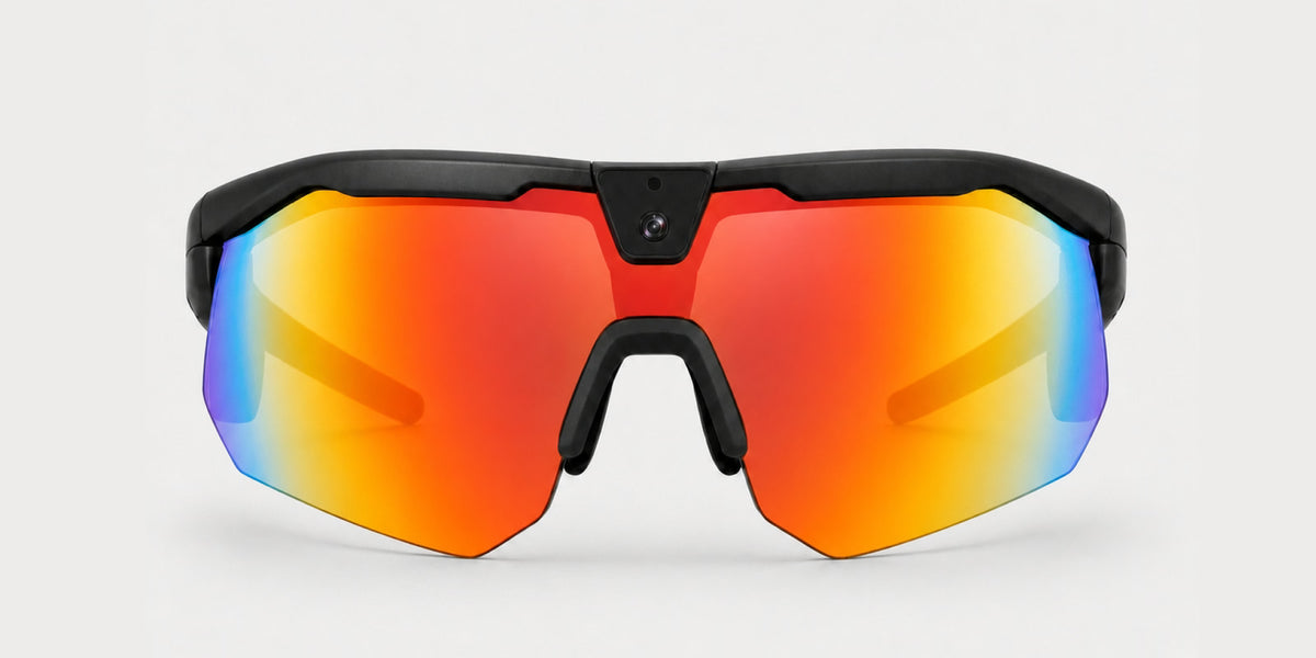 Rally Vision camera glasses, front view