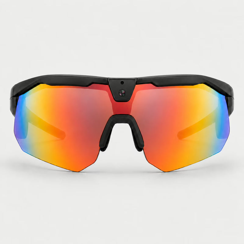 Rally Vision Sports Camera Glasses Orange