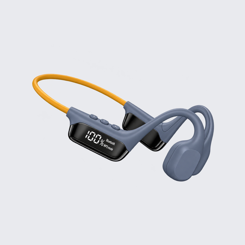 Rally Audio™ – Open-Ear Cycling Headphones in Blue